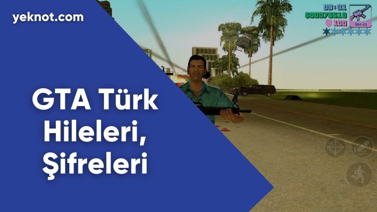 GTA Türk Hileleri, Şifreleri